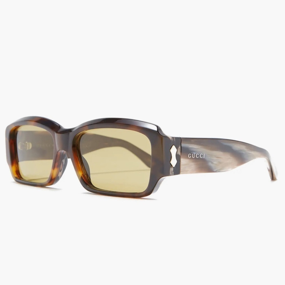 GUCCI GG0669S/004 Sunglasses Brown - Picture 3 of 5